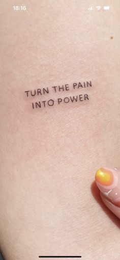 You Made It Tattoo, Healing Process Tattoo Ideas, Neglect Tattoo, Tattoo Ideas Mentality, Tattoos To Give Yourself, Growth Meaning Tattoos, Healed Tattoo Ideas, Tattoo Ideas Female Healing, Turn The Pain Into Power Tatoos