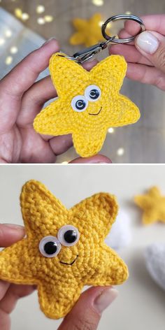 Craft a joyful crochet star keychain with a sweet smile and sparkling eyes to brighten your day. This project is perfect for gifting, spreading happiness, and improving your crochet skills. Add personality with different yarn colors or embellishments, and enjoy making a delightful keepsake that everyone will adore.