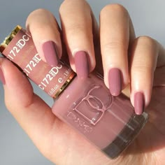 Dnd Gel Nail Polish, Dnd Nail Polish, Gel Nail Polish Colors, Nail Polish Colors Fall, Dnd Gel Polish, Gel Nail Colors, Rose Nails, Gel Nail Polish Set, Pink Nail Polish