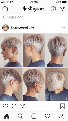 Pixie Blonde, Short Hair Images, Blonde Pixie Hair, Short Hair Pixie Cuts, Short Hair Trends, Short Hair Undercut, Super Short Hair, Square Face