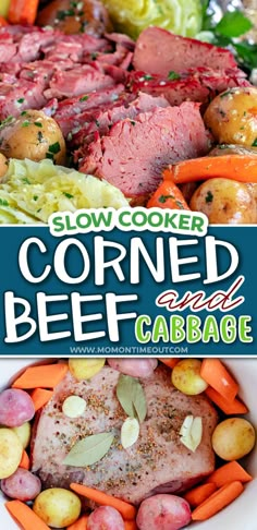 slow cooker corned beef with cabbage and potatoes