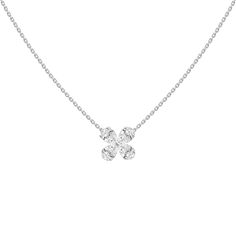 18K Four Leaf Clover Diamond Necklace. Available in White Gold, Yellow Gold, and Rose Gold. Specifications: Diamond Carat Weight: 0.40 Ct Gold Weight: 2.19 Grams Chain Length: 18" + Adjustable Saint Jewelry, Four Leaves, Diamond Carat, Four Leaf, Rose Gold Necklace, Leaf Clover, Four Leaf Clover, Clover Leaf, Gold Yellow