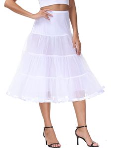 PRICES MAY VARY. Material: Our 50s Petticoat Skirt is made of Polyester and spandex. Soft material, light and comfortable, a must-have slip in your wardrobe. Hand Wash Only The Vanrose Jan 50s Vintage Tea-Length Rockabilly Petticoat,A super soft, comfortable and breathable petticoat that can be worn under dresses for a more voluminous look. Perfect for dress-up parties, Halloween costumes, ball, dancing, wedding, homecoming, school events, princess outfits and more. The pettioat underskirt is 30 Ball Dancing, Dancing Wedding, Petticoat Skirt, Dressup Party, School Events, 50s Vintage, Princess Outfits, Dress Out, Under Dress