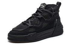 F12W141201FBU Black High Tops, High Top, High Tops, Black