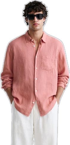 Linen Button-up Shirt With Roll-up Sleeves, Classic Linen Shirt With Roll-up Sleeves, Zara Linen Collared Shirt, Long Sleeve Linen Shirt With Roll-up Sleeves, Linen Long Sleeve Shirt With Roll-up Sleeves, Linen Shirt With Roll-up Long Sleeves, Swimwear Accessories, Lapel Collar, Skirt Top