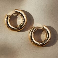 These Cute & Classic Earrings From Anthropologie May Quickly Become One Of Your Statement Pieces! - Gold Plated - About 3/8" Diameter Leave A Comment If You Have Any Questions! Anthropologie Jewelry, Golden Earrings, Classic Earrings, Anthropologie, Statement Pieces, Jewelry Box, Gold Plate, Cuff, Plating