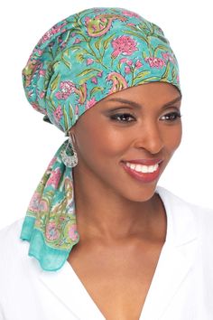 So Simple Scarves™ - Pre-Tied Scarf Headcovering Cotton Head Scarf, Chemo Head Scarf, Chemo Scarves, Head Scarf Tying, Ladies Head Scarf, Head Wraps For Women, Simple Scarf, Chemo Headwear, Silk Scarf Hair