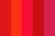 an orange and pink color scheme with the same hues as well as other colors