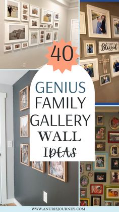 the top ten genius family gallery wall ideas