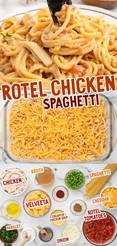 Rotel Chicken Spaghetti is a creamy, cheesy casserole made with tender chicken, zesty Rotel tomatoes, and perfectly cooked spaghetti. Ready in just over an hour, it’s a great dish for busy weeknights or family dinners.