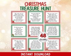 the christmas treasure hunt is available for all ages to play with and learn how to use it