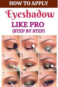 So, Trabeauli has brought you a perfect tutorial for how to apply eyeshadow. Check out the blog- Natural Eyeshadow Looks, Eyeshadow Step By Step, Beginner Eyeshadow, Apply Eyeshadow, Eyeshadow Tips, How To Do Makeup