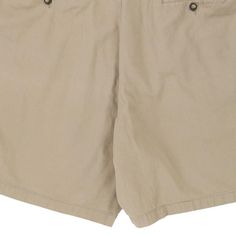 Vintage Chaps Ralph Lauren beige shorts, fit a 38" waist and 8" inseam. WAIST: 38 inches / 97cmsINSEAM: 8 inches / 20cmsRISE: 13.5 inches / 34cmsGENDER: mens CONDITION: very good.STYLE: shortsERA: 1990sCOLOUR: beigeFABRIC: cotton Beige Shorts With Belt Loops For Summer, Casual Beige Shorts With Belt Loops, Classic Beige Shorts With Relaxed Fit, Casual Beige Bottoms With Short Inseam, Classic Beige Shorts With Pockets, Beige Cotton Bermuda Shorts With Short Inseam, Beige Bottoms With Relaxed Fit And Short Inseam, Beige Bermuda Bottoms With Relaxed Fit, Beige Cotton Bottoms With Short Inseam