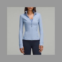 Nwt Lululemon Define Jacket *Diamond Nulu -Size 6 -Color Blue Willow Firm Price Light Blue Long Sleeve Athleisure Activewear, Blue Define Jacket, Anna Claire, Lululemon Define, Define Jacket, Lululemon Define Jacket, List Ideas, Blue Willow, Christmas 2024