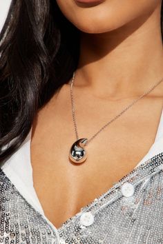 Available In Gold And Silver. Necklace Abstract Pendant Lobster Clasp Closure Metal Imported | Mar Necklace in Silver by Fashion Nova Gold And Silver Necklace, Abstract Pendant, Accessories Necklace, Gold And Silver, Silver Necklaces, Silver Fashion, Lobster Clasp, Fashion Nova, Silver Necklace