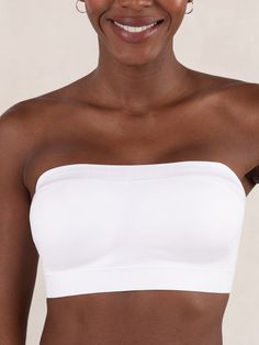 Truekind® Convertible Strapless Bandeau Bra Best Strapless Bra For Large Bust, Strapless Bras That Stay Up, Strapless Bra For Large Bust, Clothes Websites, Best Strapless Bra, Strapless Bras, Strapless Bandeau, Bandeau Bra, Fabric Technology