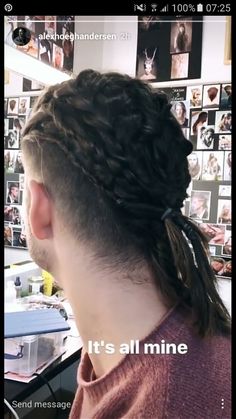 Ivar Hairstyle, Viking Hairstyles Male, Vikings Ivar, Viking Haircut, Ivar Vikings, Lagertha Hair, Medium Short Haircuts, Man Bun Hairstyles, Undercut Long Hair