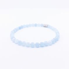 A lovely pale blue genuine aquamarine bracelet, sparkles with its multi faceted beads. The bracelet is 4.5mm wide, not too chunky nor too dainty, can fit in a group of wrist jewelry or stand alone.   Pale blue Aquamarine is the color of the winter sky giving way to spring. As the sun moves higher each day, it marks the beginning of life and emotion, helping us reflect on, question, and relax in our acceptance of the life we have. (Via Crystal Vaults) *Wrist measurement centimeters to inches conv Light Blue Aquamarine Beaded Bracelets For Gift, Light Blue Aquamarine Beaded Bracelets As Gift, Light Blue Gemstone Beaded Bracelets For Gifts, Light Blue Gemstone Beaded Bracelets As Gift, Light Blue Gemstone Beads Bracelets As Gift, Light Blue Faceted Beaded Bracelets As A Gift, Light Blue Faceted Beads Bracelet As A Gift, Light Blue Faceted Beads Bracelet For Gift, Light Blue Faceted Beads Bracelets As Gift