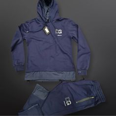 Description Nwt Dg Track Suit. Perfect Condition. There Is No Deformation. Please See Photos For Details.- Size : Small Blue Fitted Streetwear Sets, Fitted Blue Sets For Streetwear, Men Track Suit, Dolce And Gabbana Blue, Track Suit, Mens Designer Fashion, Designer Fashion, Dolce And Gabbana, Color Blue