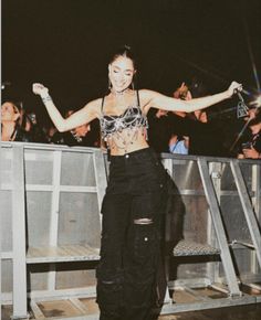 Chill Edm Concert Outfit, Acoustic Outfit Style, Concert Outfit Electronic, Big Gigantic Concert Outfit, Pleated Skirt Festival Outfit, Night Lovell Concert Outfit, Concert Pit Outfit, La La Palooza Outfits, Trap Outfit Girl Concert