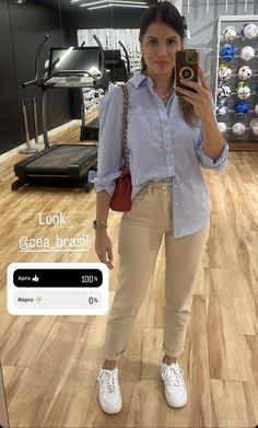 Outfit Fresco, Walmart Outfits, Casual Oufits, Jean Beige, Rare Features, Outfits Con Jeans, Casual Work Outfits Women, Look Office, Dressing Sense