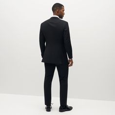 Our Classic Black Pants are an absolute necessity, you will wear these again and again and again! Pair with our Classic Black Jacket to complete the look. Black Suit For Men, Men's Black Suit, Mens Black Suit Jacket, Classic Black Suit, Black Suit Pants, Suit Jacket For Men, Black Suit Vest, Mens White Dress Shirt, Classic White Dress