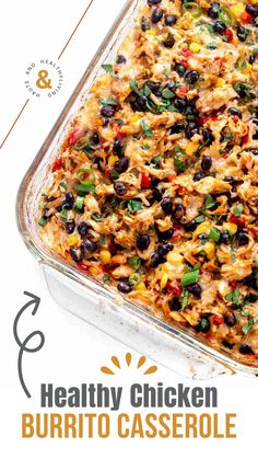 Whip up this chicken burrito casserole for an easy, low-prep dinner that tastes just like burritos! Made in one dish, it’s a simple and flavorful meal with all the delicious burrito ingredients, without the hassle of rolling. Perfect for a quick and satisfying family dinner!