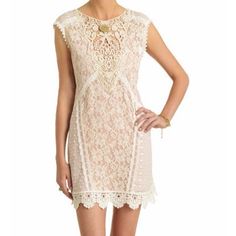 Never Worn, Excellent Condition Summer Lace Crochet Dress With Crochet Trim, Spring Crochet Dress With Delicate Lace, Summer Crochet Lace Dress With Crochet Trim, Elegant Summer Crochet Dress With Crochet Trim, Fitted Crochet Dress With Lace Work For Spring, Sleeveless Scalloped Lace Dress For Beach, Sleeveless Lace Dress With Scalloped Lace For Beach, Sleeveless Scalloped Lace Beach Dress, Summer Crochet Dress With Scalloped Lace In Mini Length