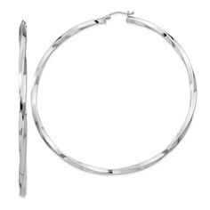 Large Hoop Earrings, Fine Jewelry Gift, Selling Jewelry, Gifts For Women, Extra Large, Hoop Earrings, Online Store, Twist, 925 Sterling Silver