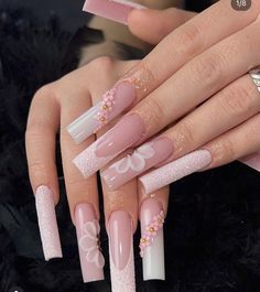 Pink Buchifresa Nails, Buchifresa Nails, Holiday Tenerife, 15 Nails, Champagne Nails, Spirit Fingers, Nailinspo Nailart