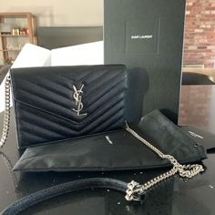 Worn Twice, Brand New Condition, Comes With Original Dust-Bag, Box And Tags. Reposhing This Item I Purchased From @Trace55. Loved It, But Ready To Rotate For Something New. Questions? Leave A Comment Below! Sparkly Ysl Bag, Ysl Kate Small Silver, Ysl Star Bag, Ysl Crossbody Bag, Bags Ysl, Eye Makeup Images, Saint Laurent Bags, Silver Bags, Ysl Logo