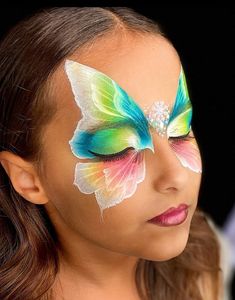 Rainbow Face Paint, Rainbow Face