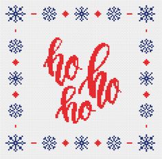 a cross stitch pattern with the words go to rio written in red, white and blue