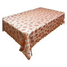 an image of a table cloth with flowers on it for dining room or home decor