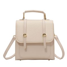 Small Retro Leather Back Pack for Women Korean Fashion New Designer Mini Backpack 2023 Trendy Teenage Girls Back to School Bags [23y 7m 19d] Trendy Cream Satchel For School, Beige Rectangular Backpack With Large Capacity, Large Capacity Beige Rectangular Backpack, Beige Large Capacity Rectangular Backpack, Beige Satchel Backpack With Large Capacity, Large Capacity Beige Satchel Backpack, Cream Satchel For School, Beige Large Capacity Satchel Backpack, Beige Crossbody Satchel For School