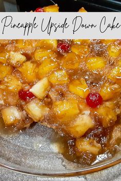 pineapple recipe Homemade Pineapple Upside Down Cake, Easy Pineapple Upside Down Cake, Pineapple Upside Down Cake Recipe, Upside Down Cake Recipe, Maraschino Cherries, Holiday Party Foods, Cake Recipes From Scratch, Pineapple Upside, Pineapple Upside Down Cake