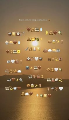 #brown #aesthetic #emojicombination Brown Emoji, Combo Emoji, Cute Emoji Combinations, Aesthetic Instagram Stories, Emoji Combos, Emoji Set, Instagram Captions Clever, Good Insta Captions