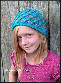 A fun textured hat with a spiral that is suitable for men, women and children. Child sizing fits from age 5-12, teen/adult sizing fits 13+Suggested Level: Advanced Beginner-Intermediate Beanie Crochet Pattern, Beanie Crochet, Crochet Beanie Hat, Beanie Pattern, Crochet Beanie, Knit Fashion, Handmade Knitting, Pattern Download, Helix