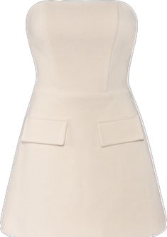 Chic A-line Mini Dress With Pockets, Elegant White Mini Dress With Pockets, A-line Mini Dress With Pockets, Fitted Mini Dress With Side Pockets, Beige Mini Dress With Pockets, A-line Mini Dress With Pockets For Work, A-line Mini Dress With Pockets For Formal Occasions, A-line Mini Dress With Pockets For Formal Events, Beige Fitted Mini Dress With Pockets