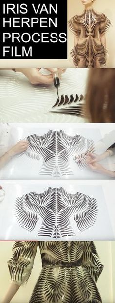 the process of making an intricate piece of art that looks like a woman's torso