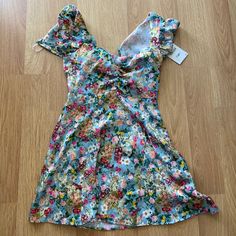 Beautiful Blue Floral Dress Great For Outdoor Occasions Or Events. Zara Dress Blue, Blue Floral Dress, Dresses Blue, Floral Blue Dress, Zara Dresses, Beautiful Blue, Blue Floral, Floral Dress, Color Blue