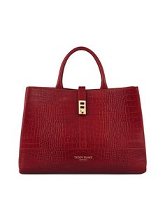 Channelling classic & modern lines it’s the perfect bag. Crafted in Italy with Palmelatto Leather Luxury Red Top Handle Flap Bag, Luxury Red Classic Box Bag, Teddy Blake Handbags, Teddy Blake, Red Handbag, Functional Fashion, How To Make Handbags, Gold Sunglasses, Retro Chic