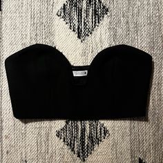 Never Worn From Zara, Really Flattering Black Corset Top, Black Corset, Zara Black, Zara Tops, Corset Top, Zara, Womens Tops, Crop Tops, Women Shopping