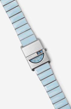 Retro Watches, Moon Shape, Watches Unique, Jewelry Lookbook, Open Window, Jewelry Inspo, Watch Movement, Metal Bracelets, Tandem