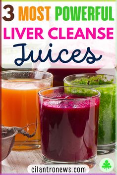 You'll find the 3 most powerful liver cleanse juic Liver Detox Juice, Liver Detox Drink, Liver Cleanse Juice, Healthy Liver Diet, Cleanse Juice, Juice Cleanse Recipes, Liver Recipes, Detox Your Liver, Cleanse Your Liver