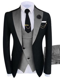 Mens Tuxedo Styles, Suits For Men, Types Of Suits For Men, Unique Suits For Men, Wedding Suits Groom Unique, Suit Styles For Men, Asymmetrical Suit, Wedding Suits For Groom, Men Suits Style