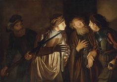 Adam de Coster The Denial of Saint Peter Stations Of The Cross, St Peter, Bible Lessons, Rococo