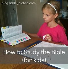 How to Study the Bible (for kids) - another review of Grapevine Bible Study: Bible Tips, Family Bible Study, Study The Bible, How To Study, Bible Study For Kids, Bible Characters, Childrens Bible, Bible Time, Bible Activities