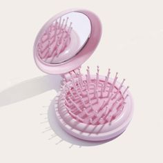 Category: Hairdressing comb Material: ABS Baby Hair Brush, Detangling Hair Brush, Hair Detangler, Hair Brush, Hair Comb, Baby Hairstyles, Macarons, Pink Black, Comb