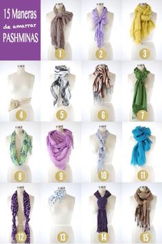 Tie Scarves, Ways To Tie Scarves, How To Wear A Scarf, Tie Scarf, Scarf Tying, How To Wear Scarves, Mode Inspiration, Hippie Style, Scarfs